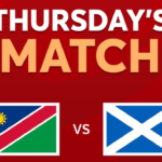 Scotland vs Namibia
